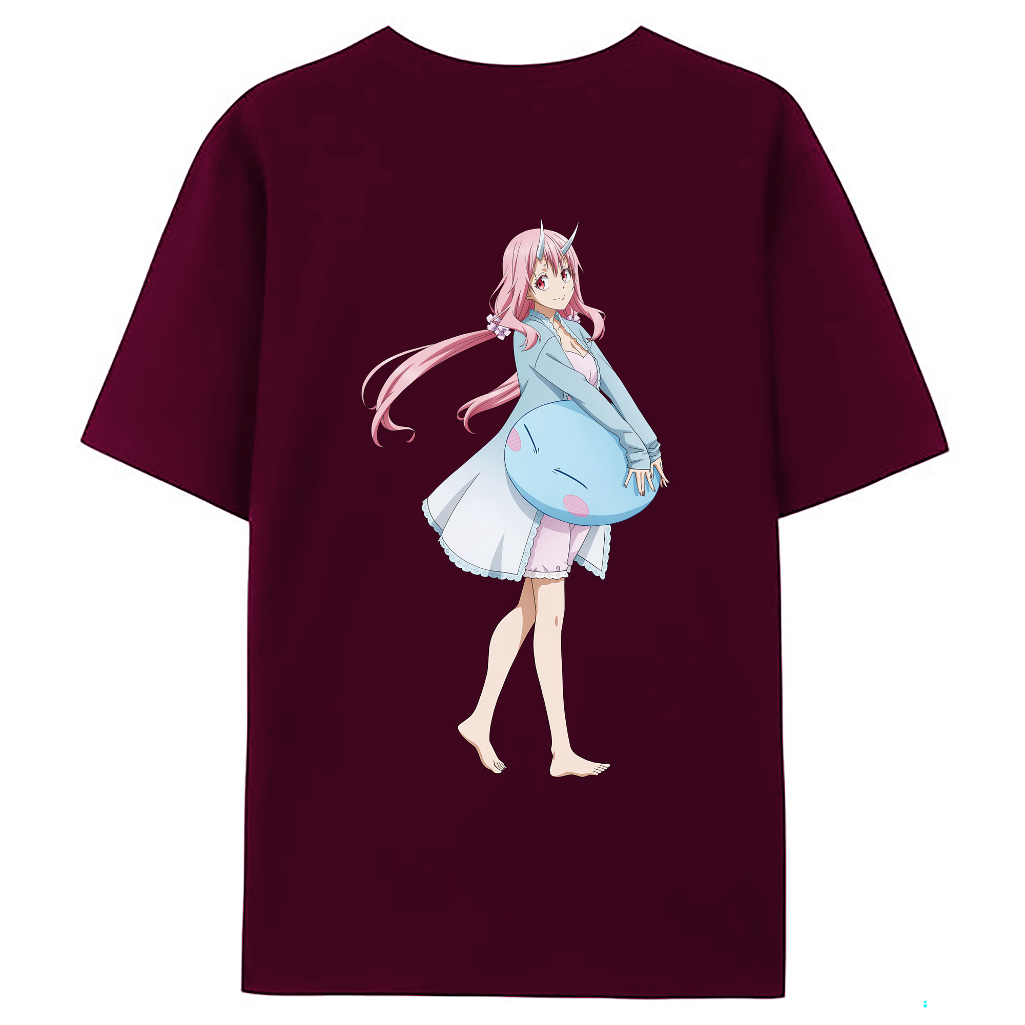（画像用） 転スラ Regarding Reincarnated to Slime レディース半袖Tシャツ(バックプリント)